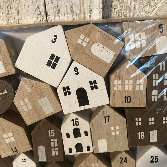 Target BP Christmas Wooden Countdown Blocks - Picture 3 of 8